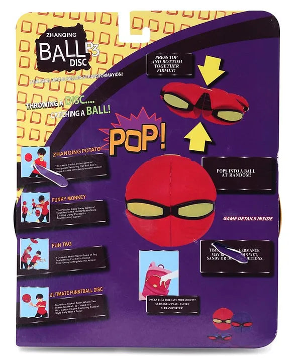 UFO Magic Ball with Lights (Color And Design May Vary)