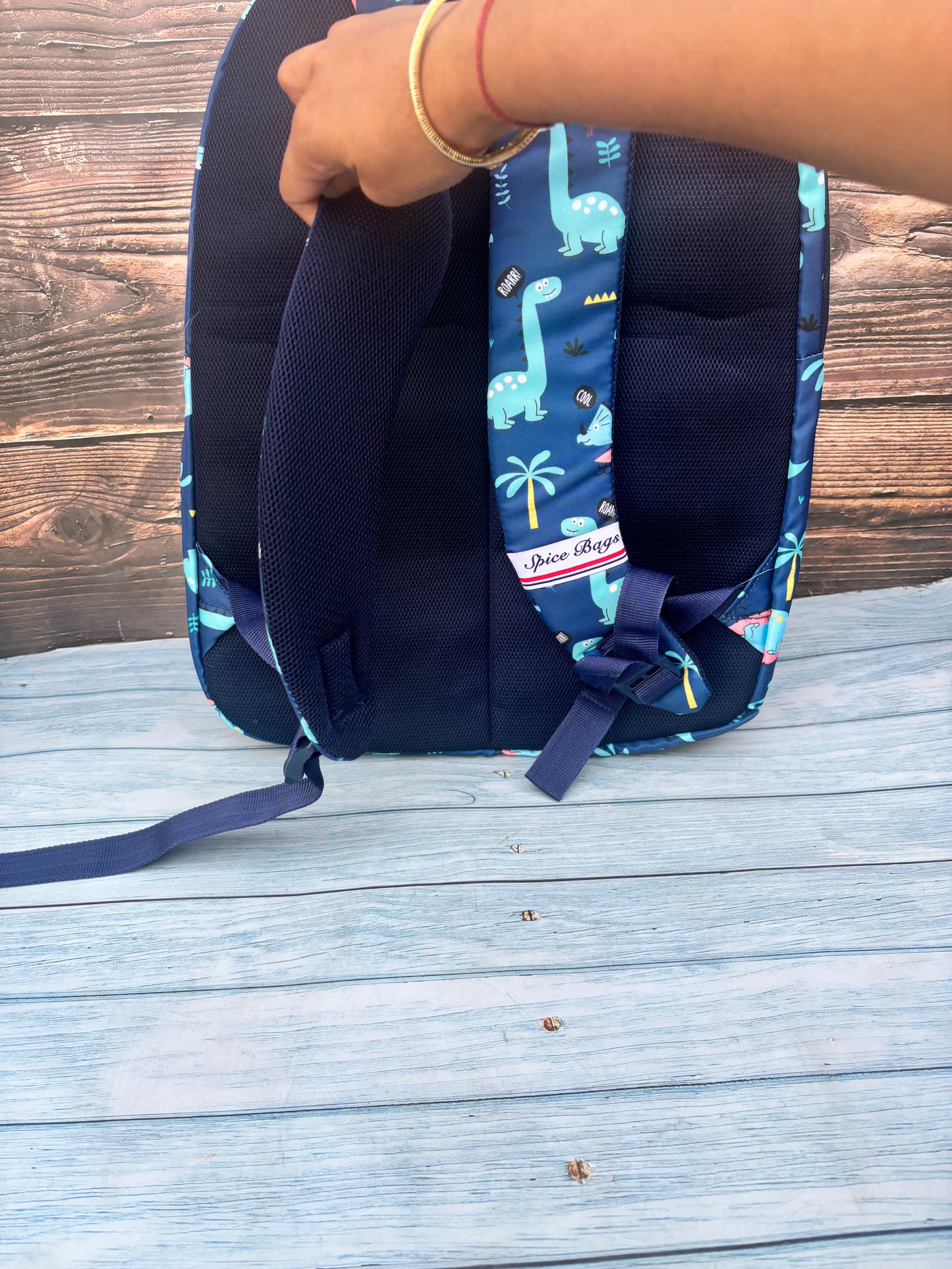 Cute dino School bag for boys and girls
