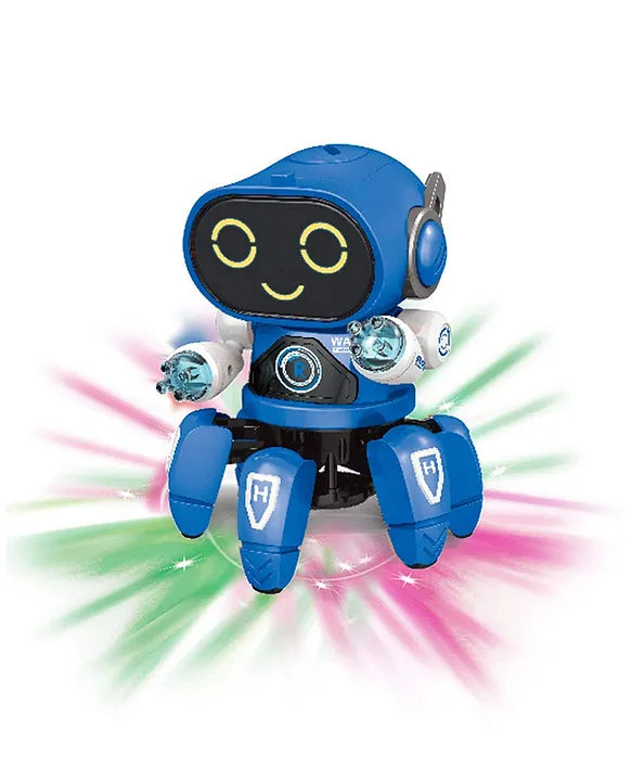 Bot Robot Pioneer Colorful Lights and Music All Direction Movement Dancing Robot Toys for Boys and Girls (Color as per stock)
