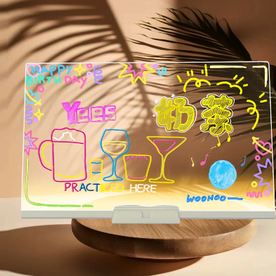 3D led note board ( light board )
