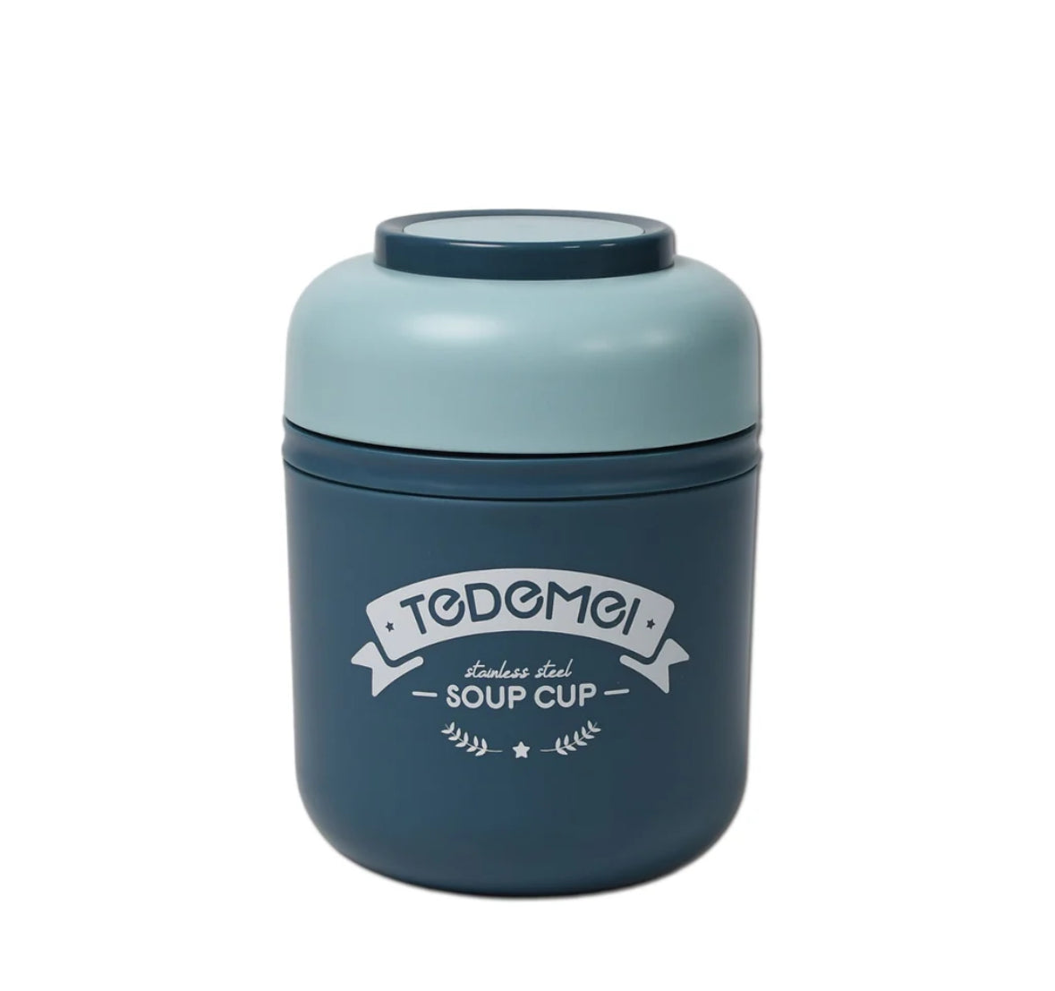 Steel soup cup /snack box (550ml