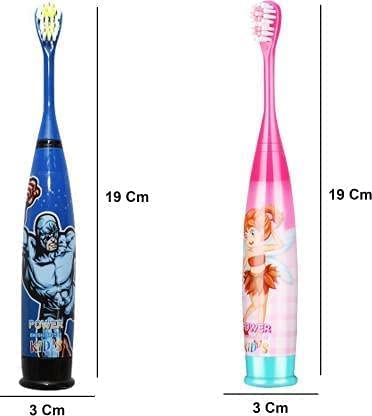 SPOT HUNT Kids Cartoon Printed Extra Soft Electric Battery Powered Toothbrush for Kids Electric Toothbrush