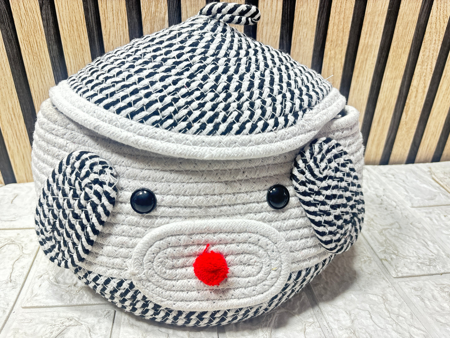 Storage cute jute bag/ vanity box , kitchen storage box , accessories box , jute storage box