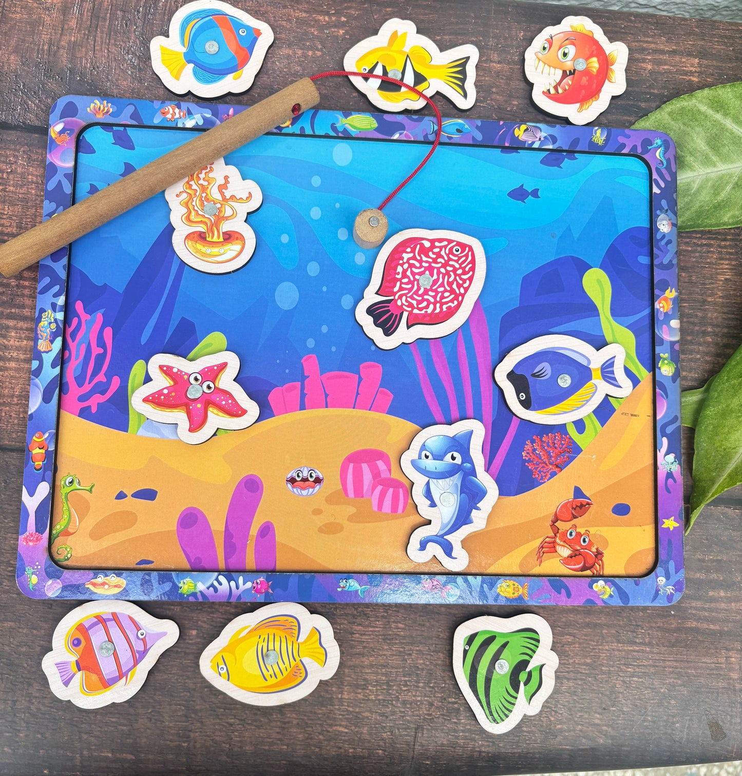 Fishing Magnetic Puzzle Game