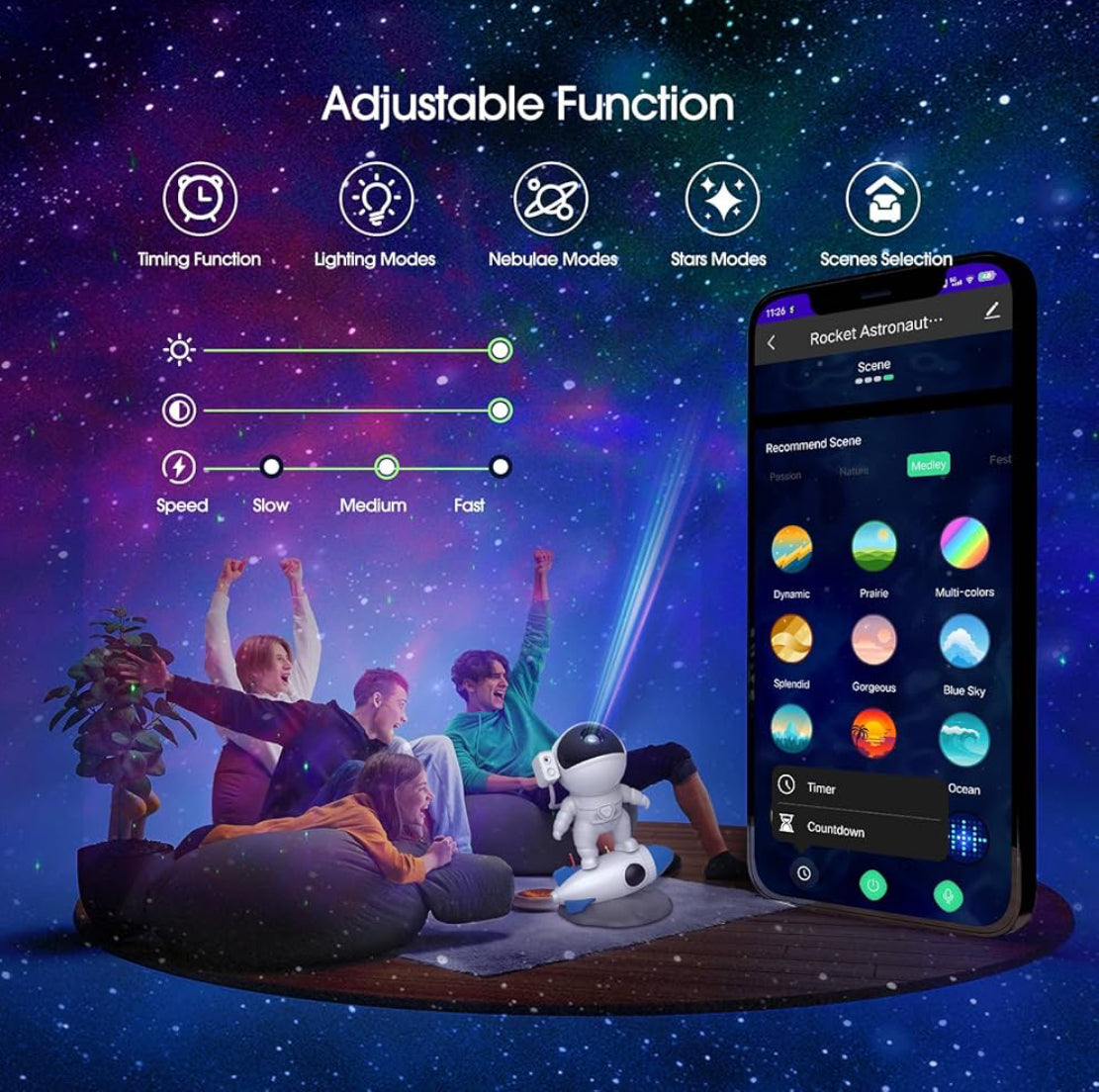 Star Projector Astronaut