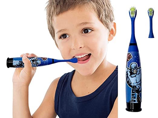 SPOT HUNT Kids Cartoon Printed Extra Soft Electric Battery Powered Toothbrush for Kids Electric Toothbrush