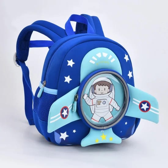 Spot Hunt 3D Astronaut Shape Backpack for Kindergarten kids