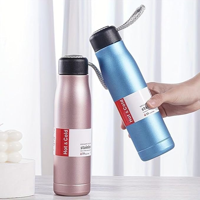 Water Bottles Stainless Steel Water Bottle 0.5 Litre Steel Water Bottles for School, Office, Home, Gym 0.5 Litre Water Bottle for Men Leakproof, Rust free Steel Bottle 500ml Water Bottle