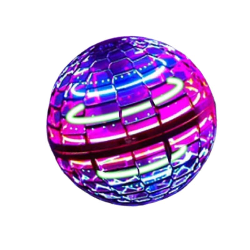 Flying Ball Flyorb Magic Balls Fly Orb Flying Spinner Fidget Toys Children USB Rechargeable Built-in RGB Lights 360Rotating Magic Controller