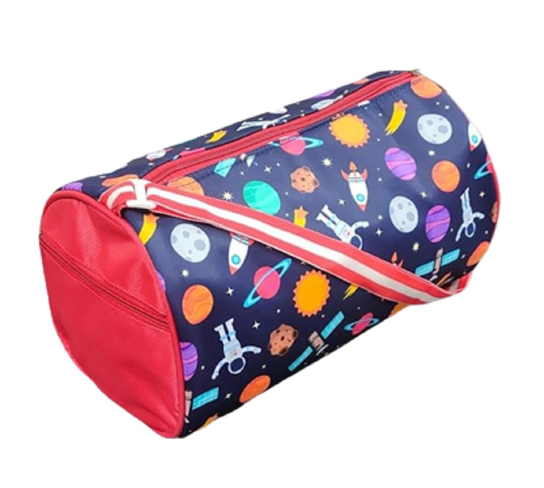 Duffle Bag for Kids // Space Duffle Bag, Duffle Bag for Kids, Space Theme Sling Bag for Kids // Cartoon Swimming, Gym, Travel, Outdoor Picnic Bag, Gift Bag for Girls & Boys