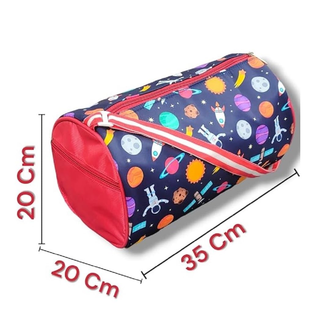 Duffle Bag for Kids // Space Duffle Bag, Duffle Bag for Kids, Space Theme Sling Bag for Kids // Cartoon Swimming, Gym, Travel, Outdoor Picnic Bag, Gift Bag for Girls & Boys