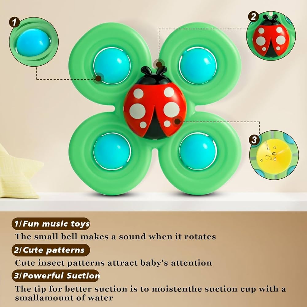 Spinner for babies set of 3 spinners