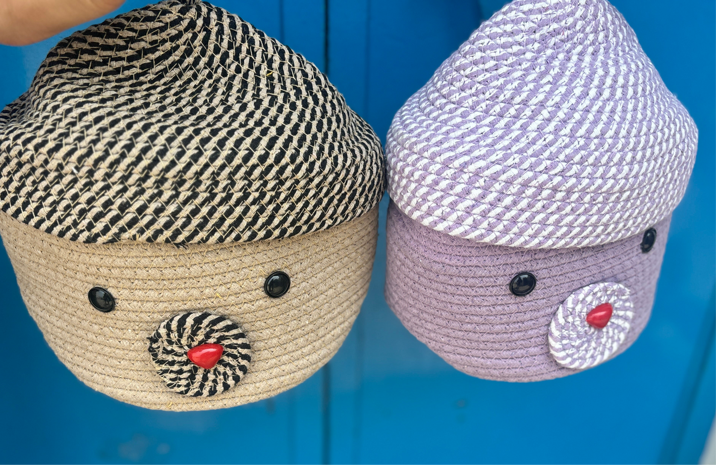 Storage cute jute bag/ vanity box , kitchen storage box , accessories box , jute storage box