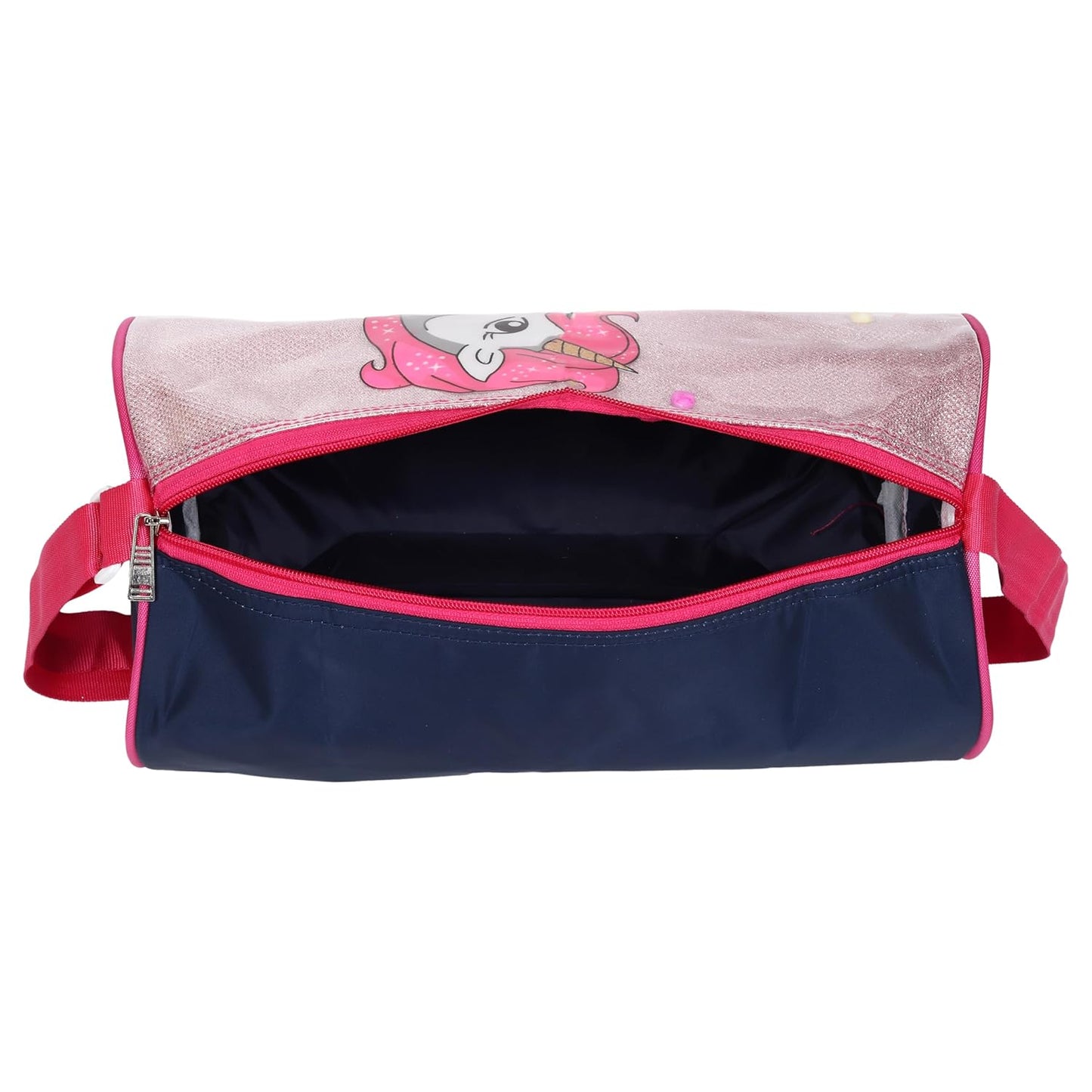 Duffle Bag for Girls (1 pcs) Unicorn Glitter Duffle Bag for Kids | Whimsical and Sturdy Bag | Best for Travel and Play | Return Gifts Birthday Party for Kids