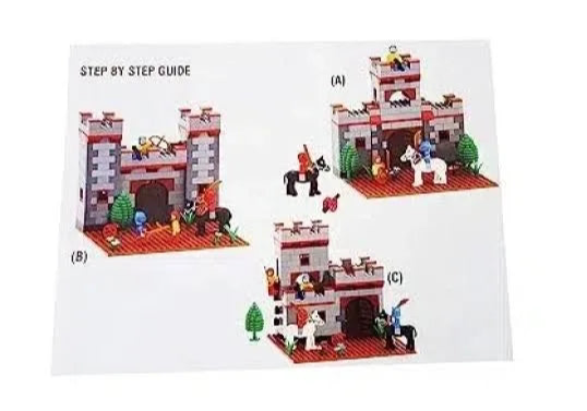 450 PCS Castle Building Blocks Sets,Creative Ideals Dream Palace Building Blocks, Best Micro Mini Bricks Gift for 5+, 6+, 7+, 8+, 9+, 10+ Year Boys, Girls | Toy Blocks for Gifting