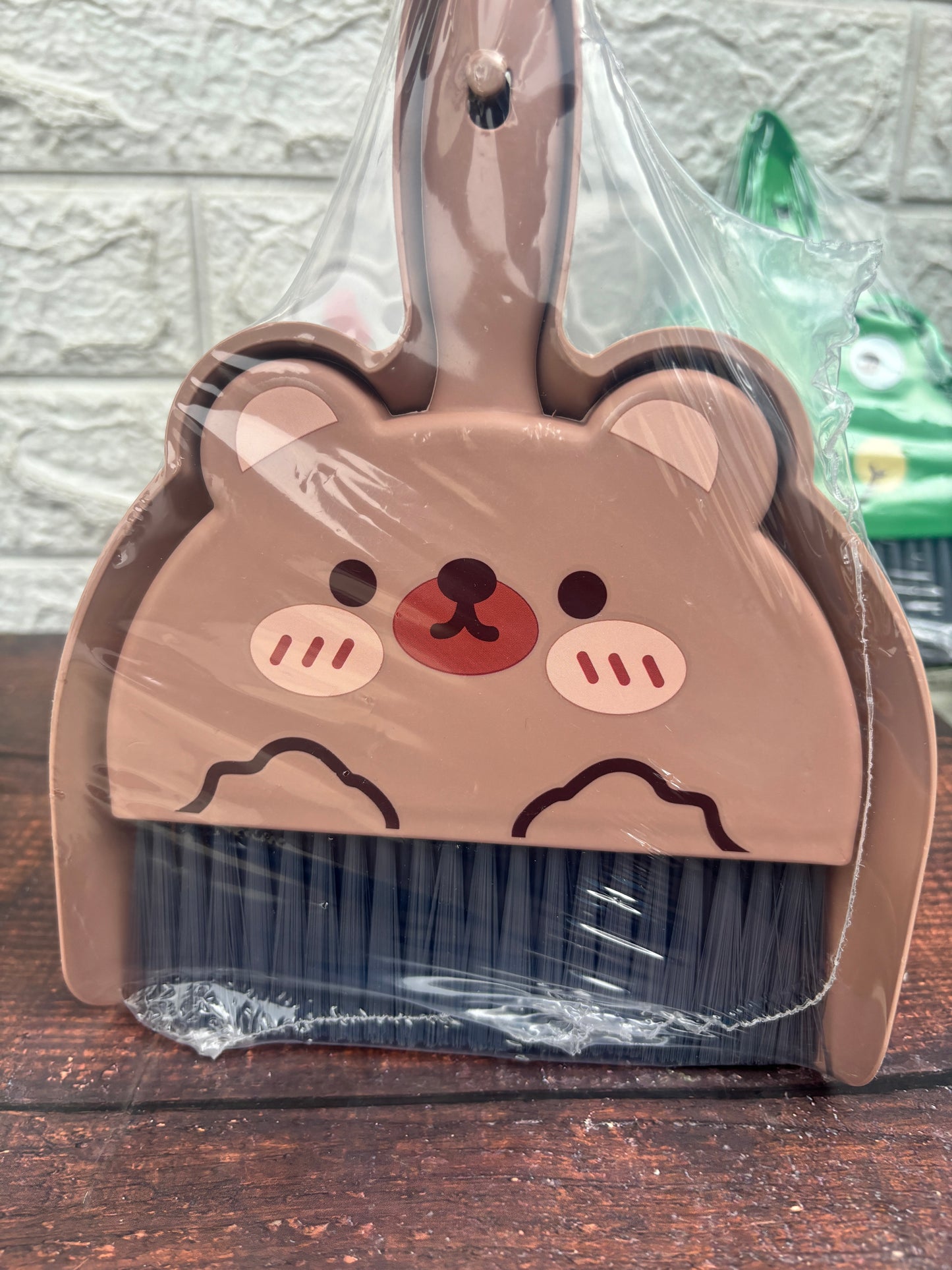 SpotHunt Small Broom and Dustpan Set