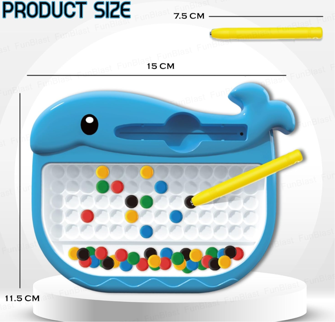 Magnetic Drawing Board for Toddlers, Magnetic Dot Art, Educational Toys Montessori Toys