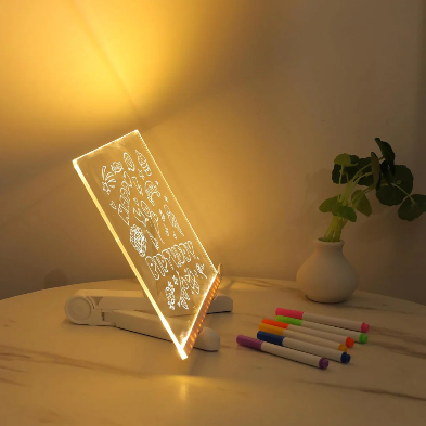 3D led note board ( light board )