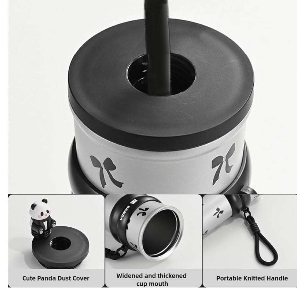 Jelly Panda Coffee Tumbler (700ML)