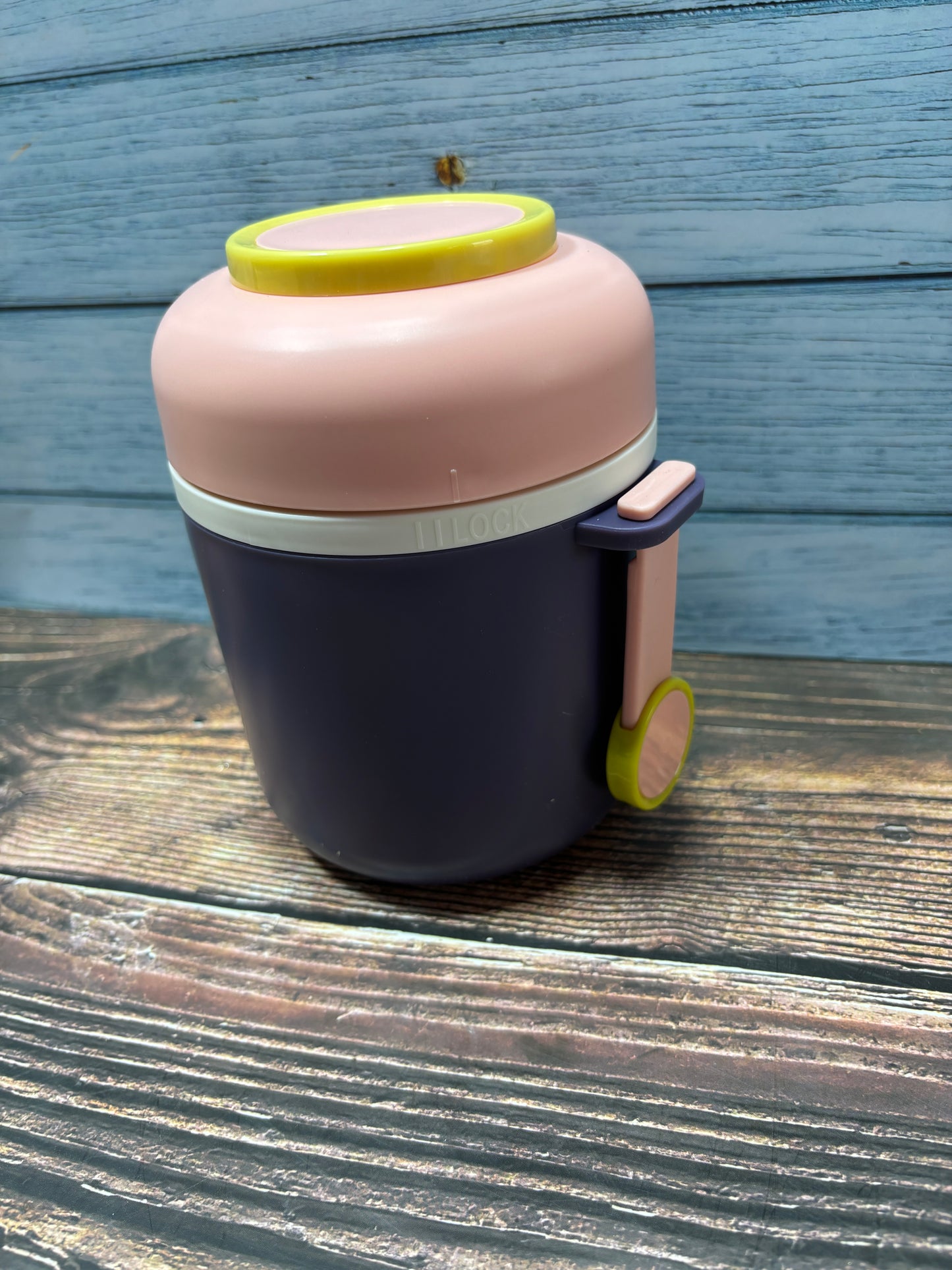 Steel soup cup /snack box (550ml
