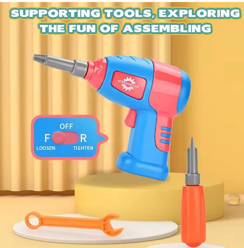 DIY Electric Drill Screw Tool Set-Mosaic Puzzle