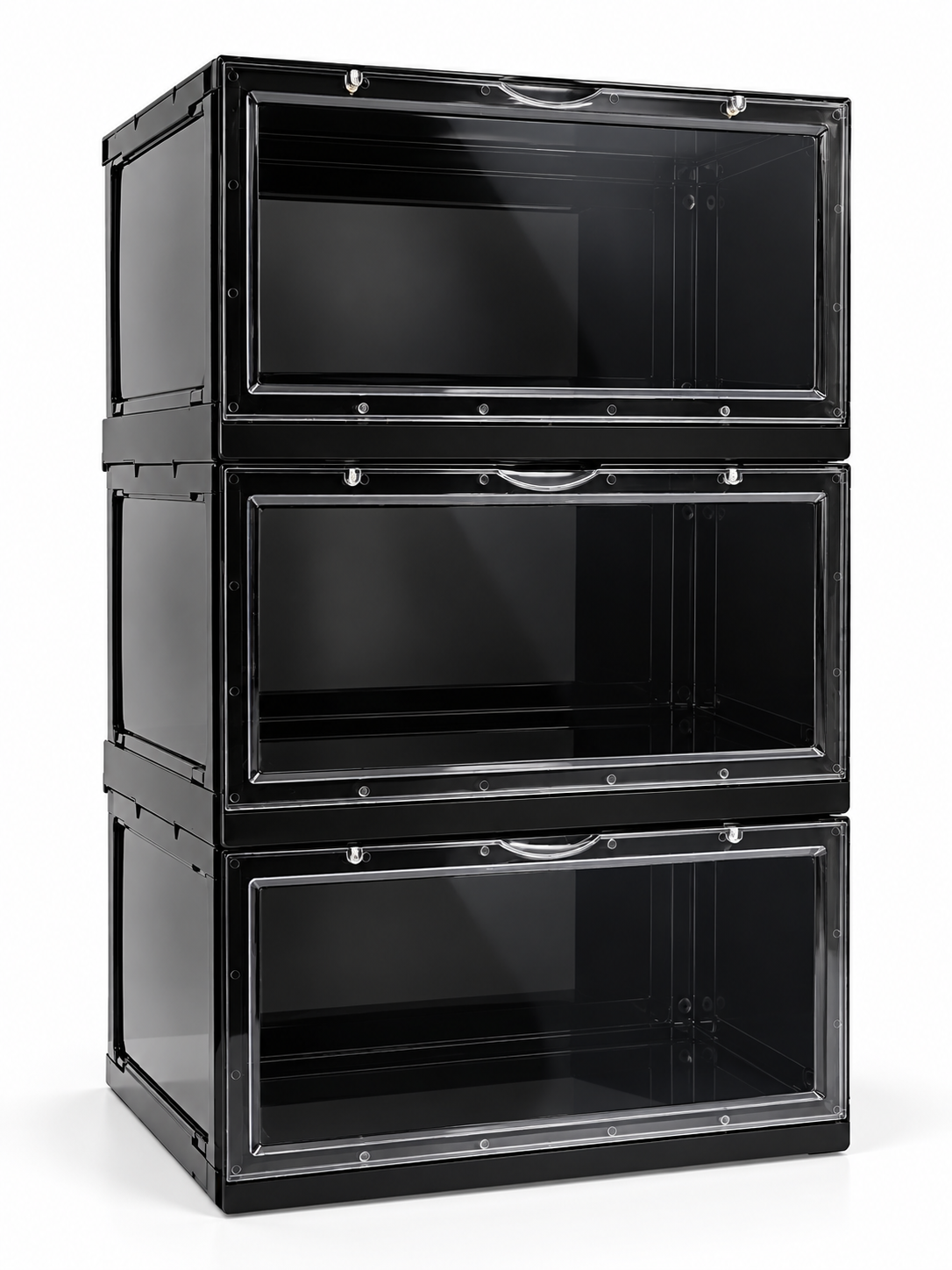 Transparent Shoe Storage Cabinet β Multipurpose Footwear Organizer