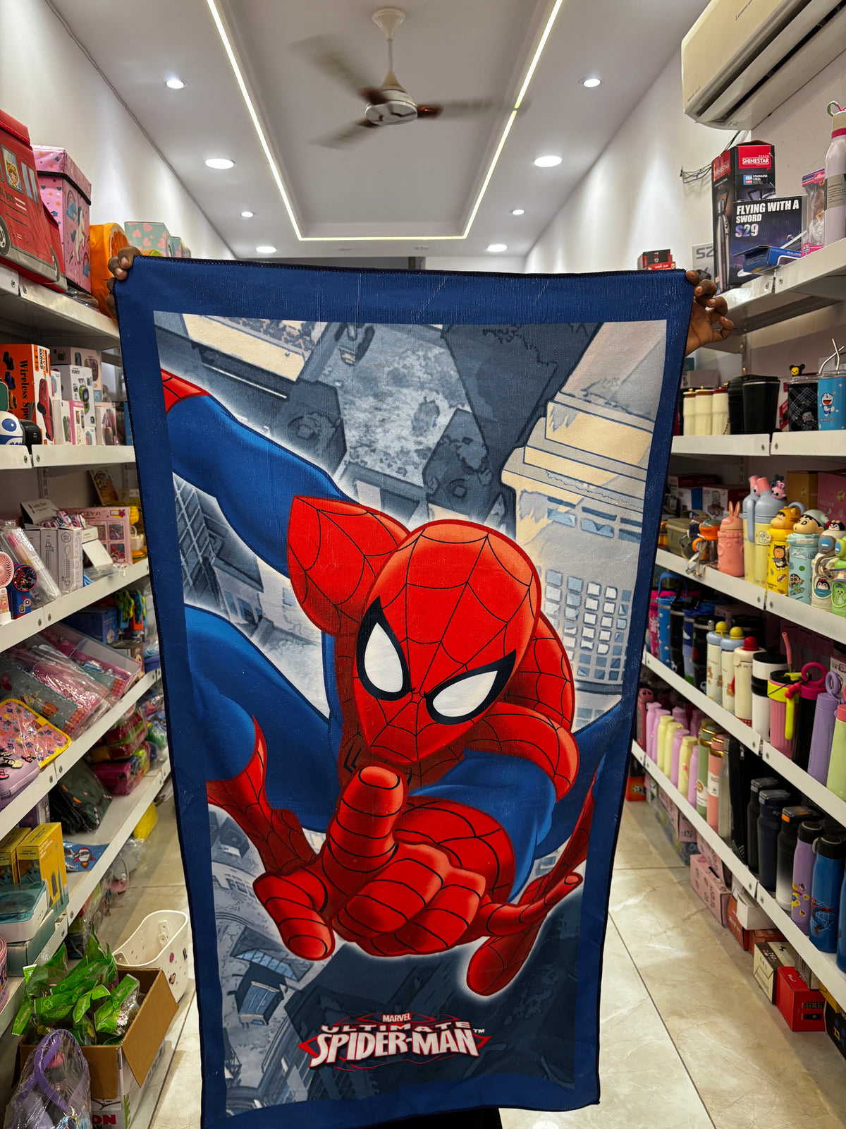 Kids’ Beach Towel – Superhero, Princess & Cartoon Printed Towel