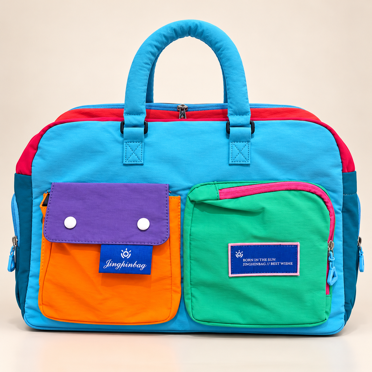 Expandable Travel Duffel Bag for Kids & Adults