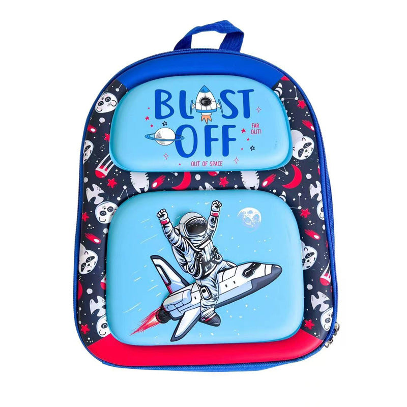 New Children's Bag Cartoon Primary School Student Backpack Lightweight Backpack Contrast Color Girls Travel Bag Wholesale