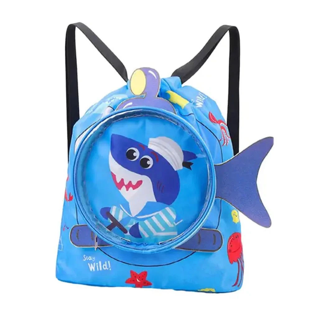 Kids’ Cartoonish Print Swimming Bag