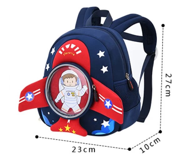 Spot Hunt 3D Astronaut Shape Backpack for Kindergarten kids