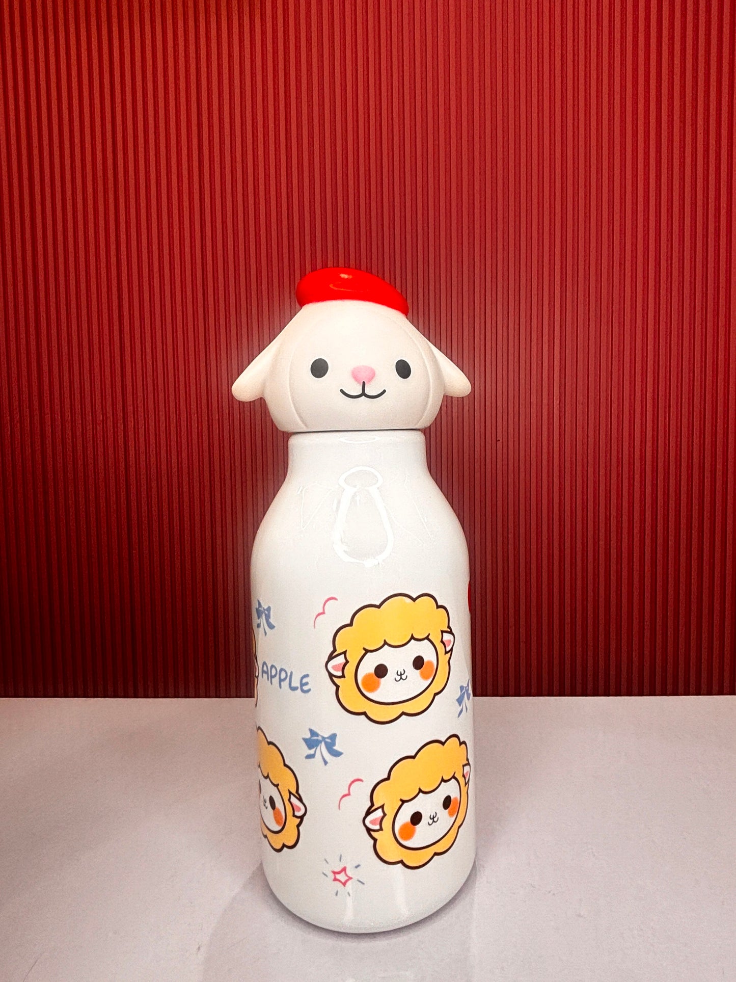 Plastic Animal Head Bottle for Kids | Unicorn, Dinosaur, Puppy, Penguin & Sheep Designs