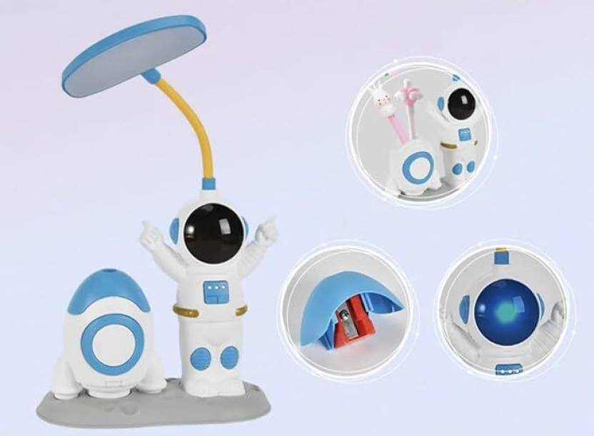 Little LED Desk Light Study Night Table Lamp USB Charging Cable Table Lamp (20 cm, Assorted)