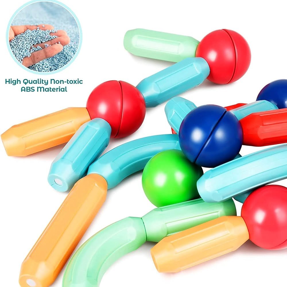 Spot Hunt Magnetic Sticks & Balls Construction Kit (36 Pcs)