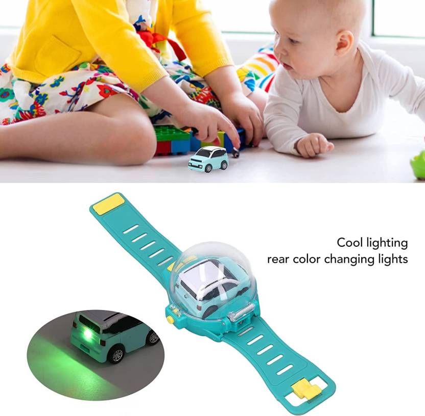 Products Remote Control Car Watch Toy Dust Cover Sensitive Silicone Strap Wrist (Multicolor)