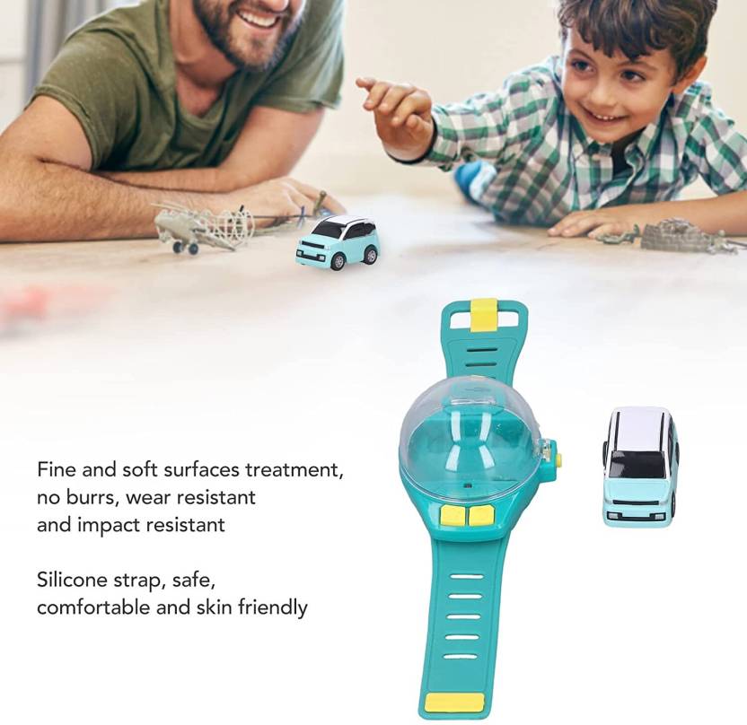 Products Remote Control Car Watch Toy Dust Cover Sensitive Silicone Strap Wrist (Multicolor)