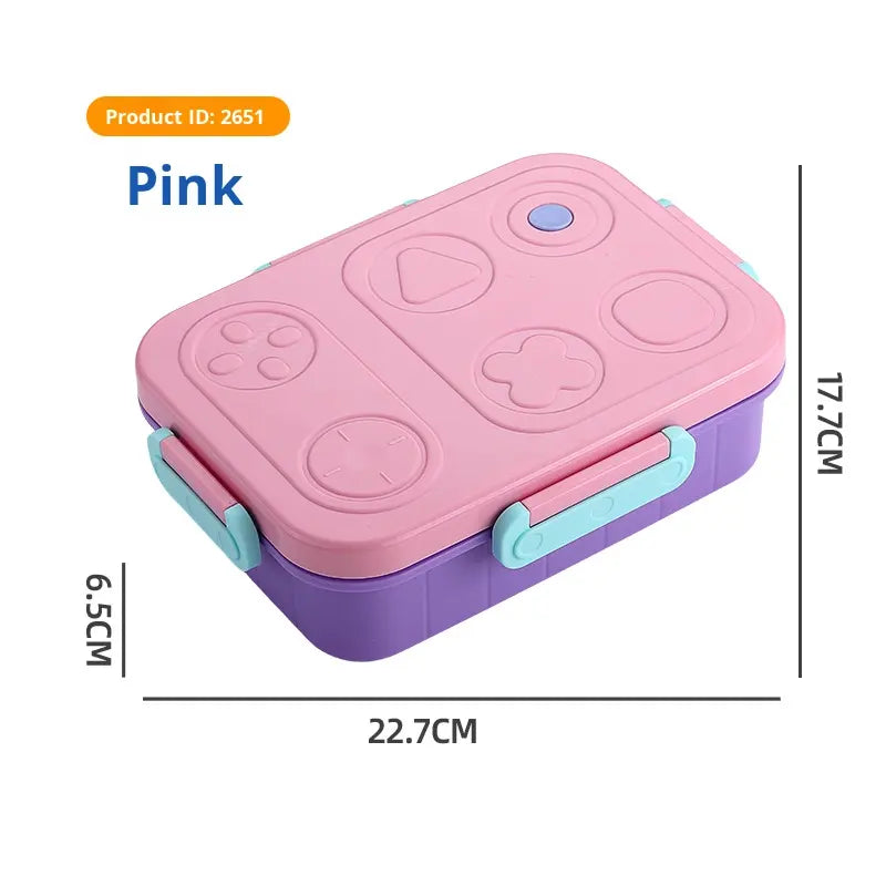 Stainless Steel 3 Compartment Lunch Box