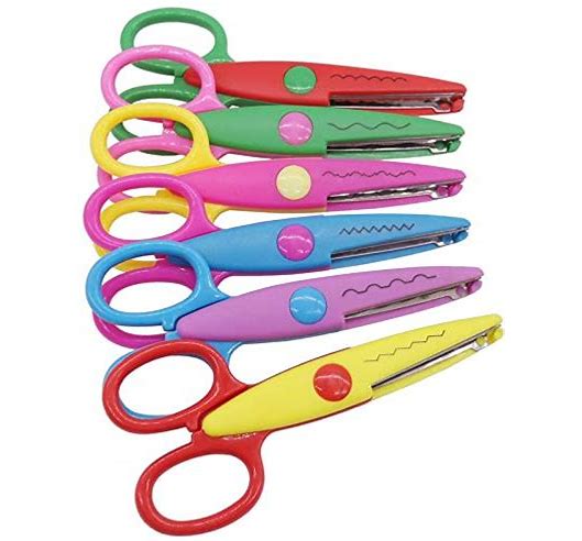 Amazing Designer Decorative Zigzag Scissors for Border Edge Cutting for Art & Craft(Set of 3)