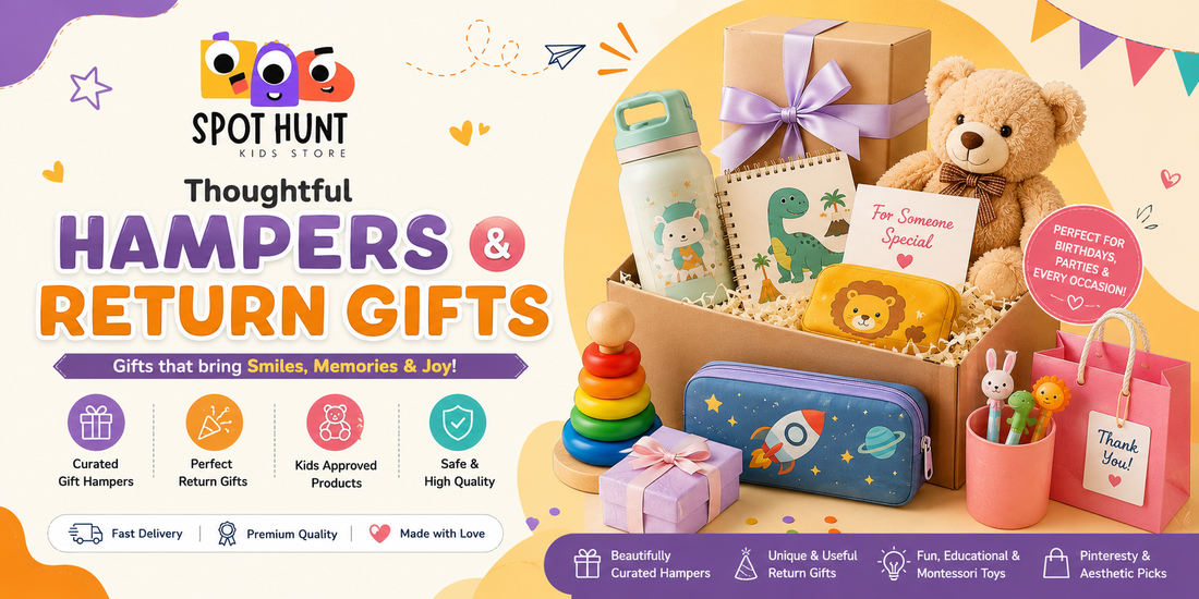 Best Gift Hampers, Return Gifts, Pinteresty Products & Montessori Toys for Kids