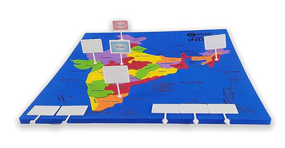 India Map Puzzle ( Explore India )