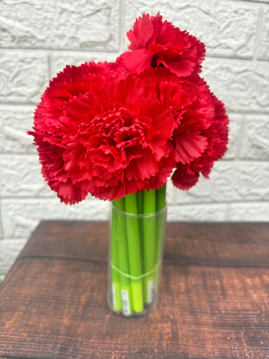 SpotHunt Carnation Flower Gel Pen