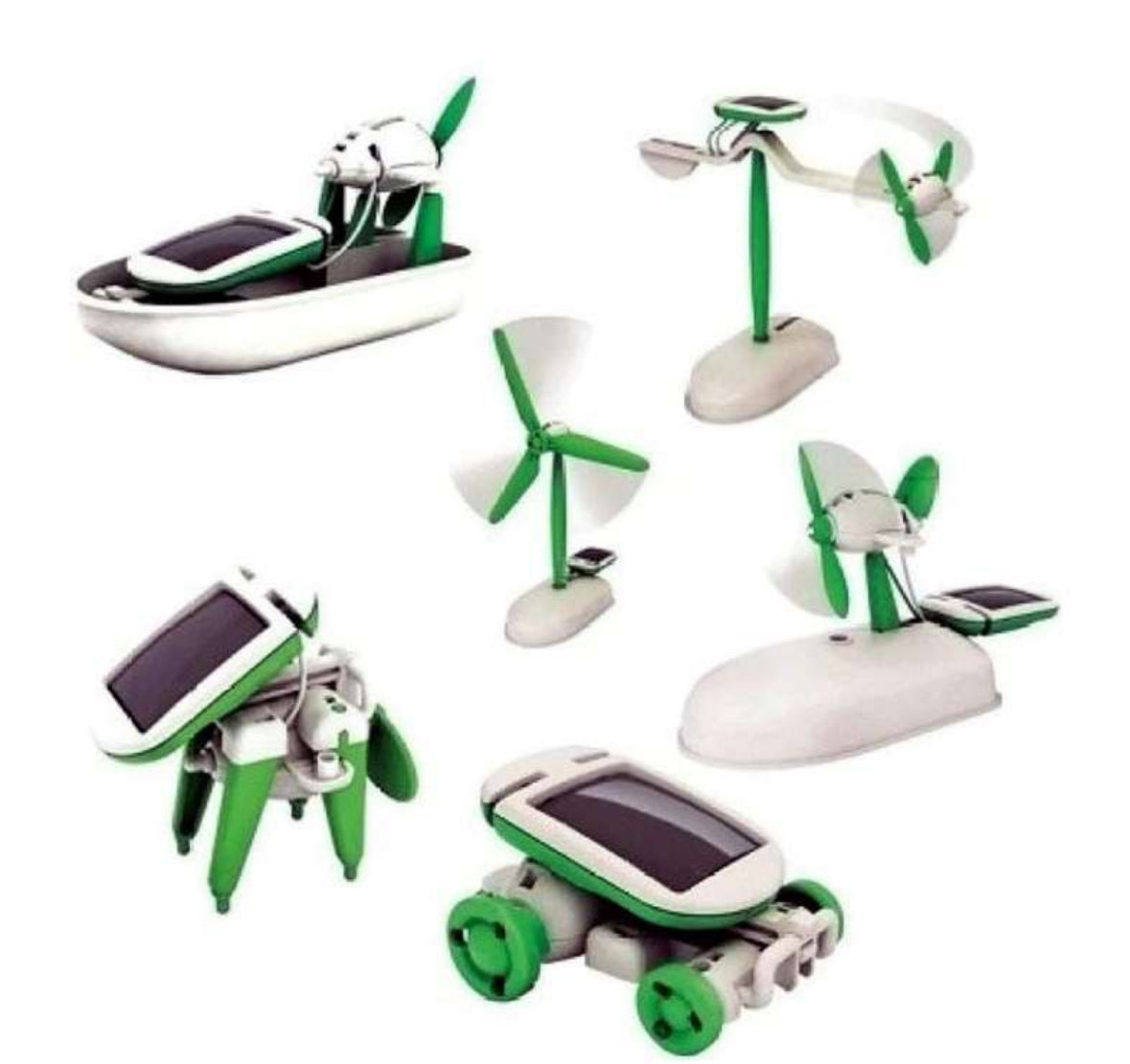 6 in 1 Solar Robot toys
