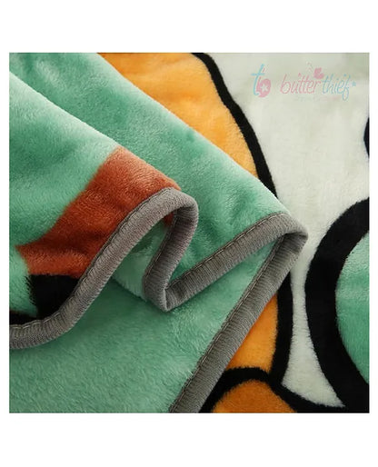 Animal Printed Soft Flannel All Seasons Baby Blanket for Kids & Toddlers