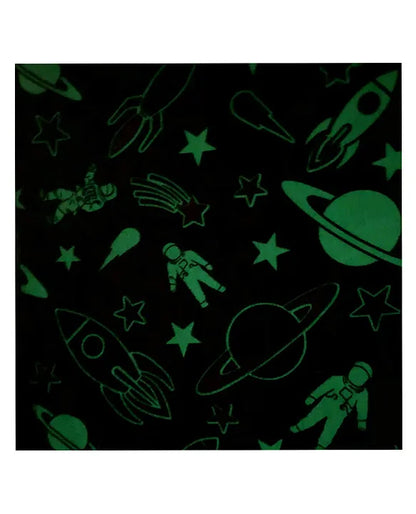 Kids Glowing Blanket for Boys & Girls, Queen Size Blanket ( Glow blanket )