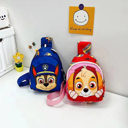 NEW Cartoon Paw Patrol Bag Shoulder Bag Cartoon Marvels Bags chest bag Crossbody Bag Children Bag