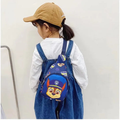 NEW Cartoon Paw Patrol Bag Shoulder Bag Cartoon Marvels Bags chest bag Crossbody Bag Children Bag