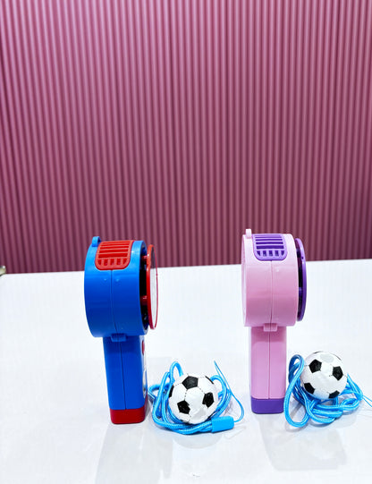 2-in-1 Mini Fan and Ball Blowing Toy