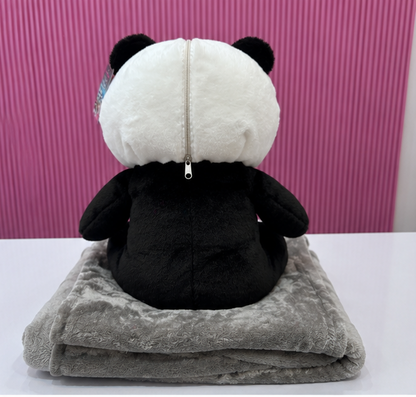 2-in-1 Plush Soft Toy with Blanket