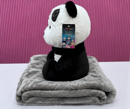 2-in-1 Plush Soft Toy with Blanket