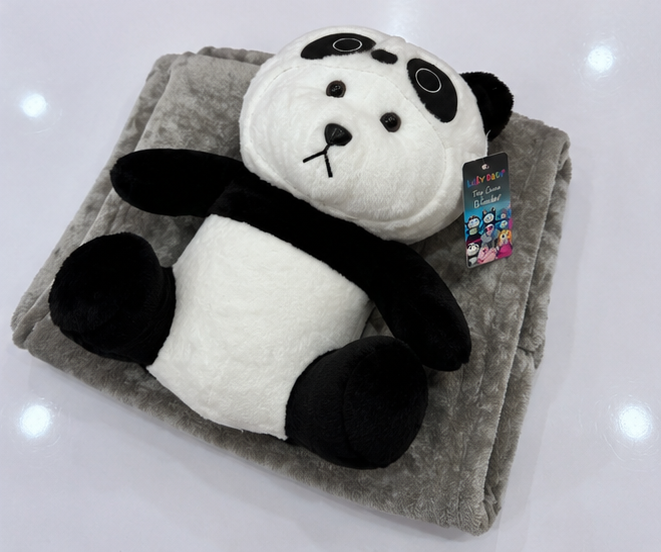 2-in-1 Plush Soft Toy with Blanket